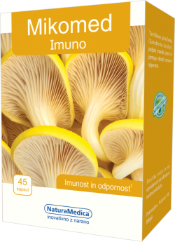 Mikomed Imuno - širok nabor aktivnih učinkovin za imunost in odpornost